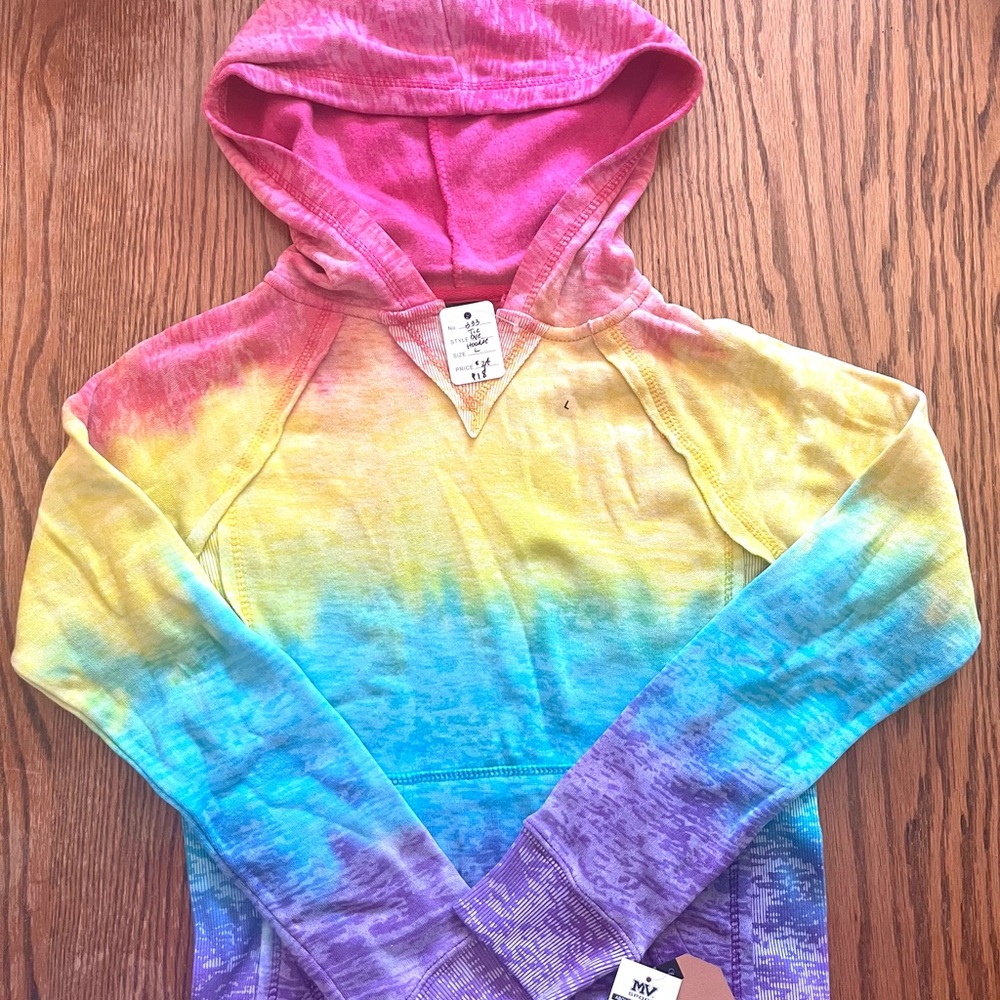 MV Sport Youth Size Large Tie Dye Sweatshirt